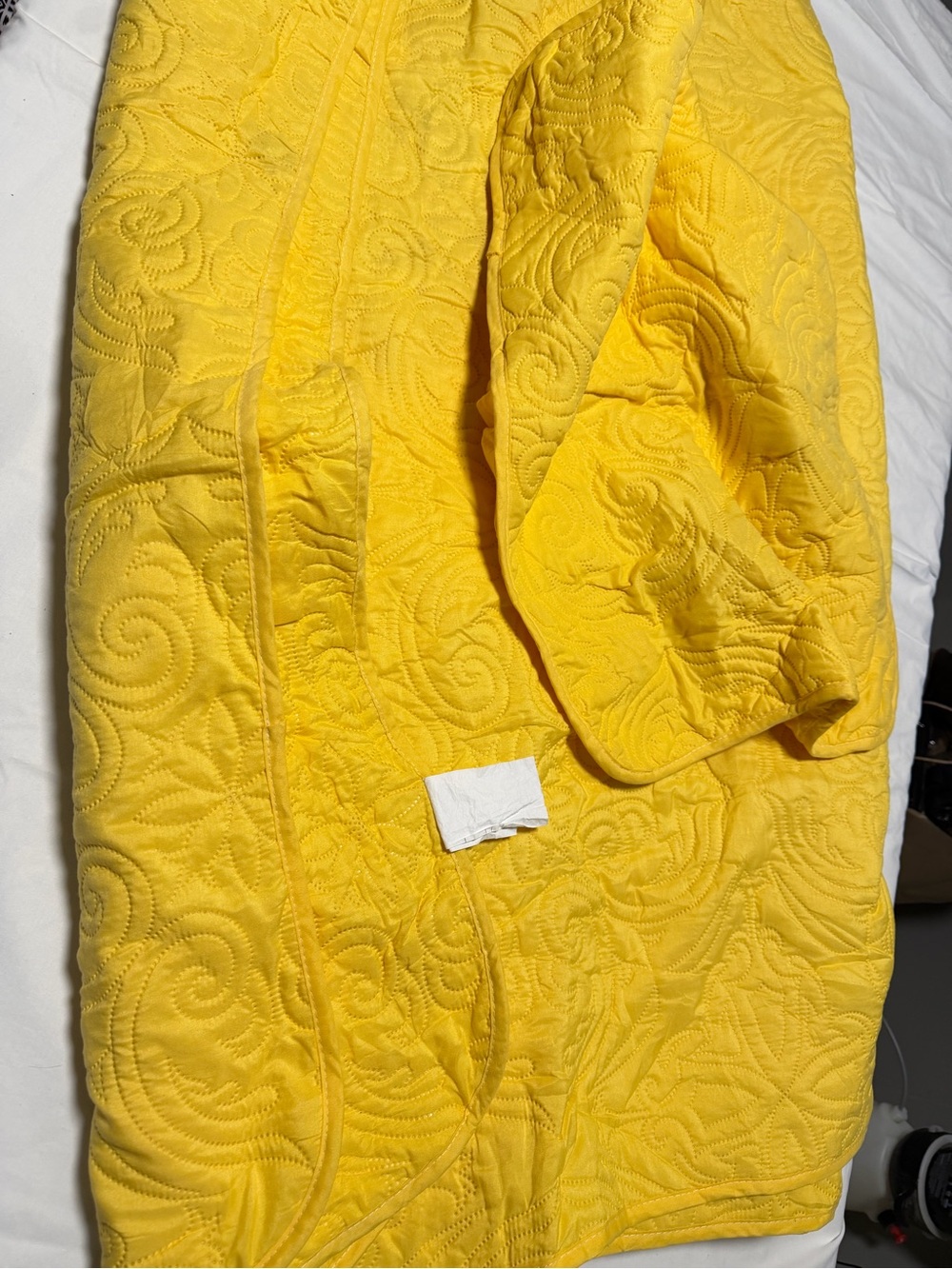 Twin Size Bright Quilt Set Bright Yellow